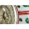 Image 8 : Ming Style Iron Red Green Enameled Porcelain Vase