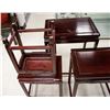Image 7 : Four Chinese Wood Nested Table Set