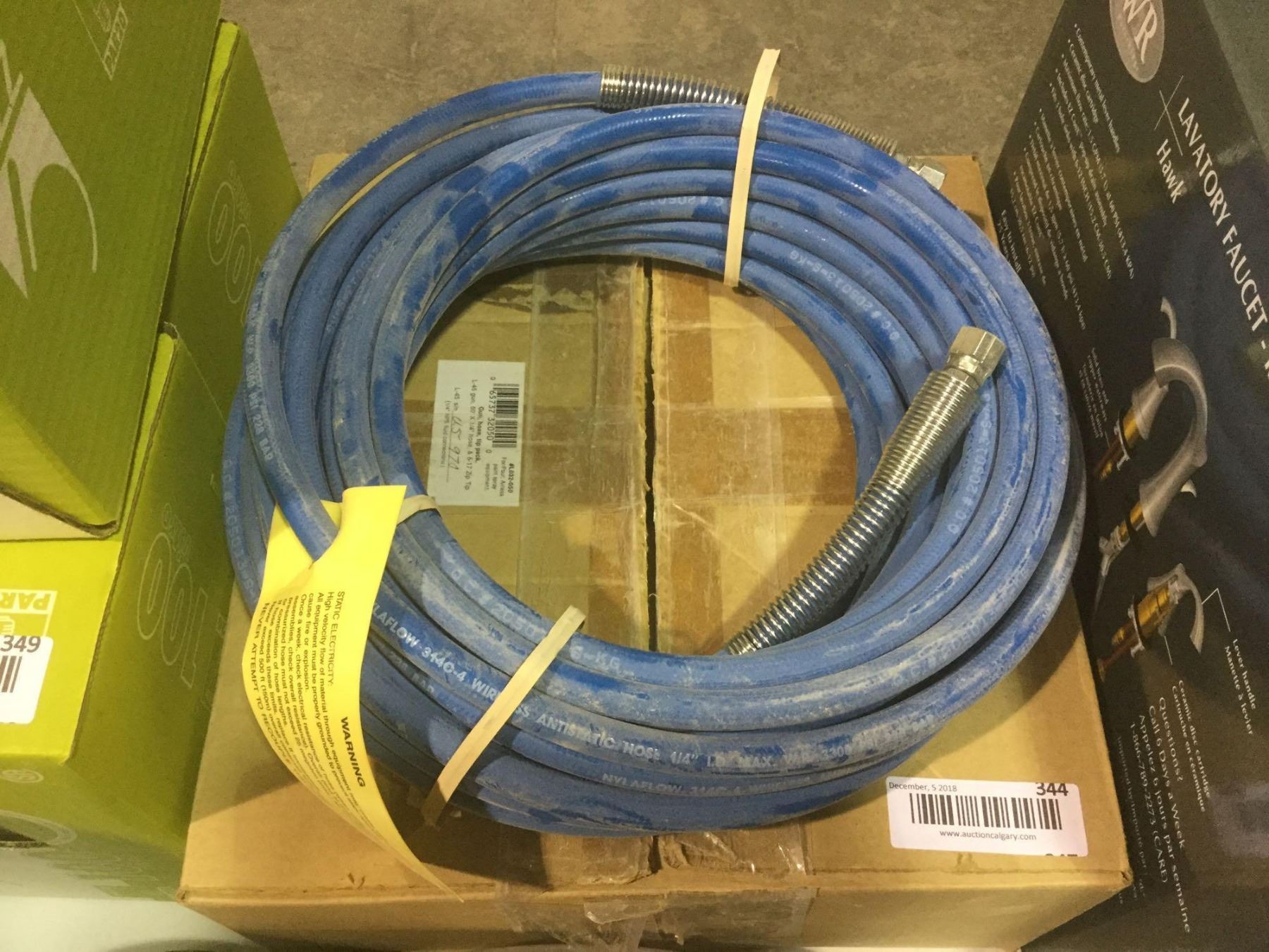 New Lemmer Airless Paint Sprayer 50' x 1/4" Hose, L45 Gun