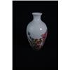 Image 1 : A Middle 20th Century Export Enamel "Flora" Vase.