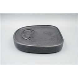 A Qing Dynasty Old Ink Stone with Original Box.