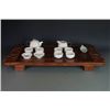 Image 1 : A Contemporary Chinese Style Tea Sets with a free "Xiang Yun" Tea Table and a Incense Tray.