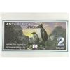 Image 1 : 1999 ANTARCTICA SPECIMEN $2 PENGUIN CRISP UNC