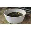 Image 1 : Concrete Water Trough, Approx. 6' Dia, 27" Height