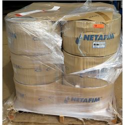 12 Rolls Netafim Dripnet Drip Tube, Model 06DA87525.42-30