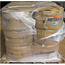 12 Rolls Netafim Dripnet Drip Tube, Model 06DA87525.42-30