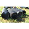 Image 8 : Qty 4 Black Culvert Pipes - Varying Lengths