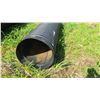 Image 2 : Qty 1 Black Culvert Pipe 10'7" Length, 24" Dia.
