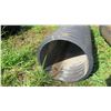 Image 2 : Qty 1 Black Culvert Pipe 8'7" Length, 30" Dia.