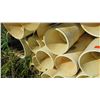 Image 3 : Approx. 27 White PVC Pipes, Multiple Lengths/Diameters, 20'7", etc. Dia: 6", 6'5", 8", 12" (metal pi