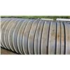 Image 3 : Qty 1 Culvert Metal Pipe 19'7" Length, 54" Dia. (has hole on one side, see pictures)