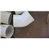 Image 3 : Qty 8 White PVC Elbows