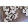 Image 2 : Contents of Tub: PVC Fittings & Lag Bolts