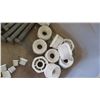 Image 3 : Contents of Tub: PVC Fittings & Lag Bolts