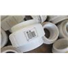 Image 3 : Contents of Tub: White PVC Couplers, Approx. Qty 20