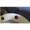 Image 3 : Contents of Tub: 8" Metal Flanges/Connectors