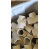 Image 3 : Contents of Tub: PVC T Fittings, Approx. Qty 14