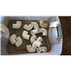Image 1 : Contents of Tub: White PVC Elbows