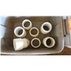 Image 1 : Contents of Tub: Spears Couplers? Approx. Qty 8