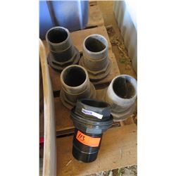 Qty 5 Hansen SFTFT80 Tank Fittings