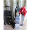 Image 1 : Folding Cart, Chair, Vacuum Cleaner