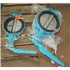 Image 1 : Qty 2 Butterfly Valves, Unused