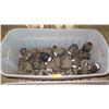 Image 1 : Contents of Tub: Plastic PVC Fittings for Water Trough Lines