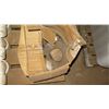 Image 4 : Contents of Pallet: Large White PVC Fittings, Approx. Qty 10