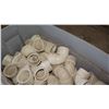 Image 3 : Contents of Tub: White PVC Elbows