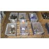 Image 1 : Contents of Pallet: Approx. 6 Tubs of Misc. Fittings