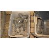 Image 2 : Contents of Pallet: Approx. 3 Plastic Containers & 1 Box of Misc. Fittings