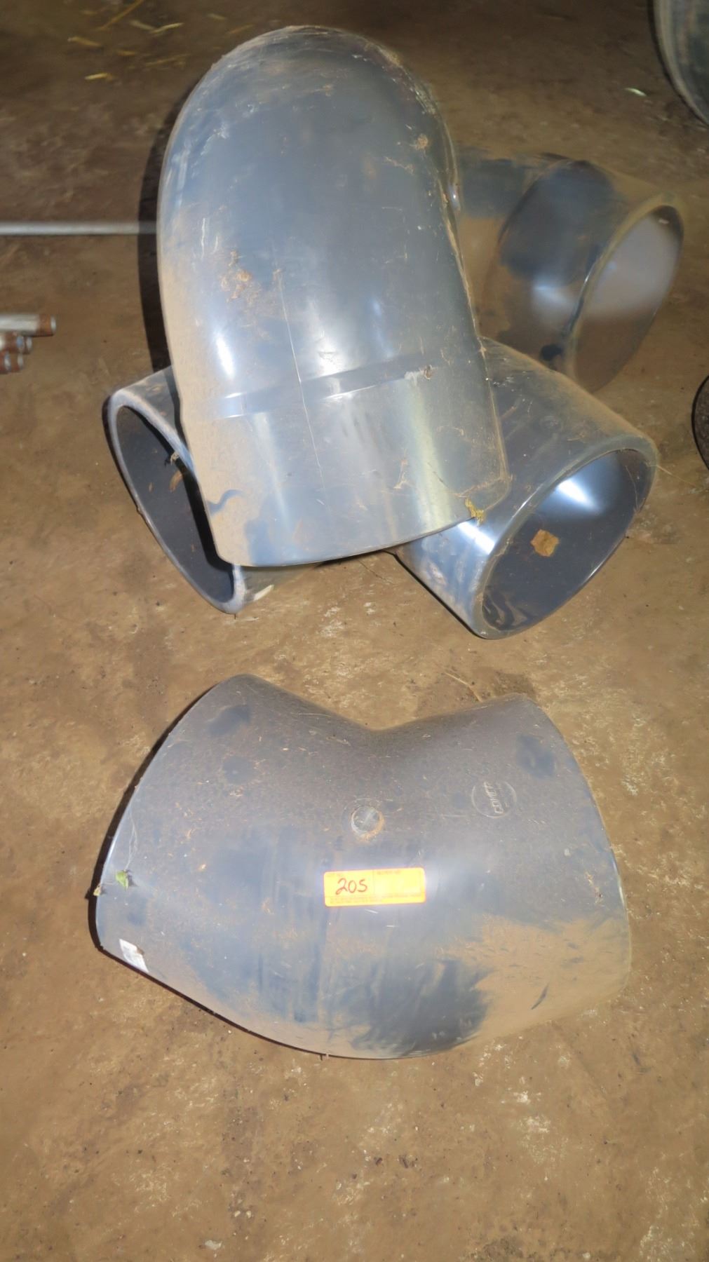 Large Pvc Elbow Rack Qty 4 PVC Elbows - Large