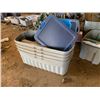 Image 2 : 15 Large Plastic Tubs/Bins
