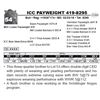 Image 1 : ICC PAYWEIGHT 419-8295