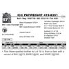 Image 1 : ICC PAYWEIGHT 419-8351