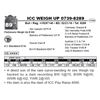 Image 1 : ICC WEIGH UP 0739-8289