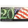 Image 2 : 2003-A SAN FRANCISCO $2 SINGLE NOTE SERIAL NUMBER