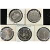 Image 2 : 5 ASSORTED CANADA TRADE DOLLARS BRILLIANT UNC