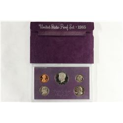 1985 US PROOF SET (WITH BOX)