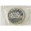 Image 1 : 1963 CANADA SILVER DOLLAR BRILLIANT UNC