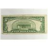 Image 2 : 1953 $5 SILVER CERTIFICATE BLUE SEAL