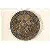 Image 1 : 1900 AUSTRIA SILVER 5 CORONA VERY FINE