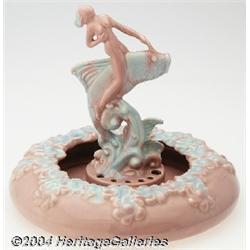 Haeger: A FIGURAL AMERICAN POTTERY CENTER BOWL (Haeger)