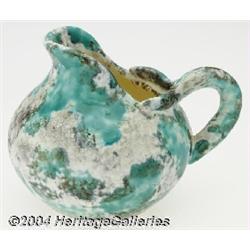 Jerome Massier: A CONTINENTAL EARTHENWARE PITCHER (Jerome Massier)