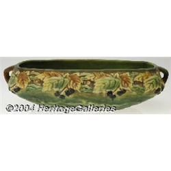 Roseville: A BLACKBERRY AMERICAN POTTERY VASE (Roseville)