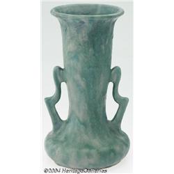 Roseville: A CARNELIAN II AMERICAN POTTERY VASE (Roseville)