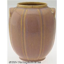 AN ARTS AND CRAFTS POTTERY VASE (Unknown)