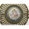 Image 2 : Sevres: A FRENCH BRONZE AND PORCELAIN BASKET (Sevres)