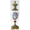 Image 1 : Sevres: A FRENCH ORMOLU AND PORCELAIN VASE (Sevres)
