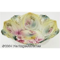 Old Paris: TWO CONTINENTAL PORCELAIN BOWLS (R.S. Prussia)